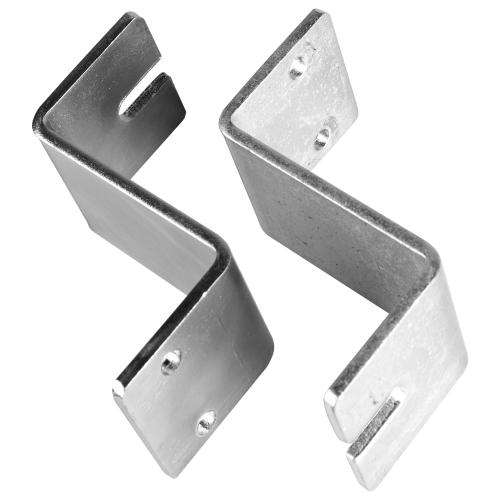 Satz von 11cm/4.3 Wandhalterungen + Sechskantplatten