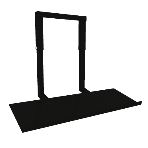 Tastaturablage zur Montage an der Monitor Halterung