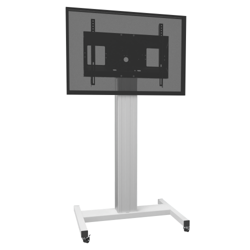 TV Rollwagen, Rollständer mit Monitor Halterung, Mitte Display 177 cm