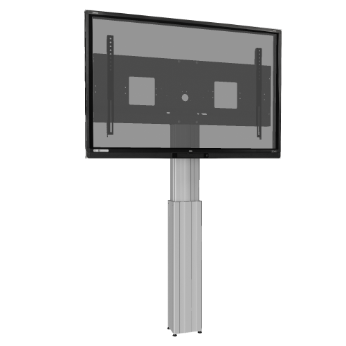 Elektrisch höhenverstellbare XL Monitor Wandhalterung, 50 cm Hub
